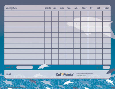 Kids Charts: Dolphins Theme