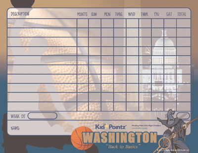 Kids Chart: Washington Wizards