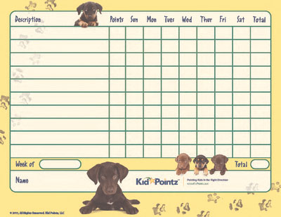 Puppy Chart