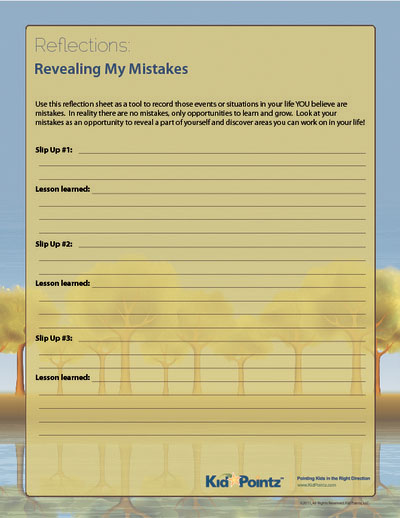 Revealing My Mistakes