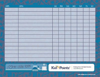 Printable Children S Chore Charts With Pictures