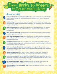 50 Eating Tips for Busy Families