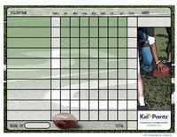 Printable Charts: Football Theme