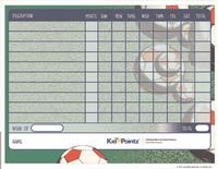 Printable Chart: Soccer Theme