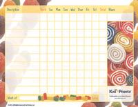 Colorful Chart for Kids: Candy Theme
