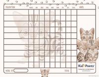 Kids Charts: American Shorthair Cat Theme