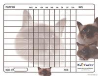 Kids Behavior Chart: Birman Cat Theme
