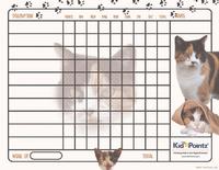 Kids Charts: Calico Cat Theme