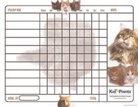 Printable Charts: Maine Coons Cat Theme