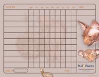Printable Charts: Sphynx Cat Theme