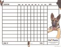 Kids Charts: German Shepherds Theme