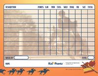Printable Chart: Horses Theme
