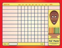 Printable Chart: Kwanzaa Theme