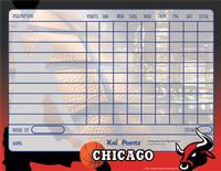 Chicago Bulls Theme Behavior Chart for Kids