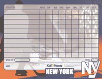 Child Behavior Chart: New York Islanders Theme