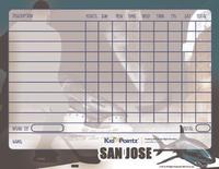Printable Charts: San Jose Sharks Theme