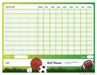 Kids Charts: Sports Activities