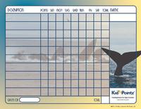 Printable Chart: Whales Theme