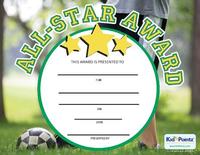 All Star Certificate