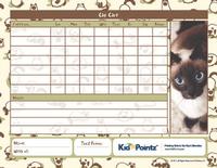 Pet Care Chart for Cats