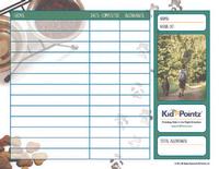 Printable Chart for Chores: Allowance