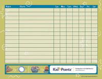 Printable Chart for Chores: Families