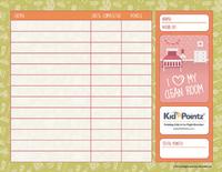 Charts for Kids: Chores & Reward Points